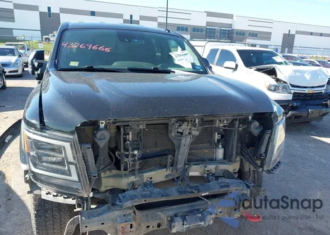 2021 Nissan Titan Pro-4X 4X4 z USA, uszkodzony, nr VIN 1N6AA1ED0MN516254